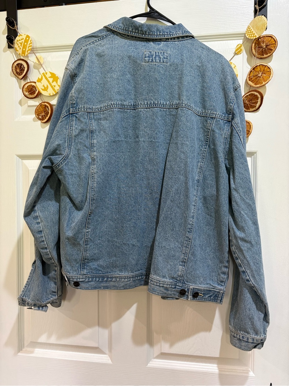 Vintage Lightwash denim jacket- Crossfire by North Bay Apparel NYC